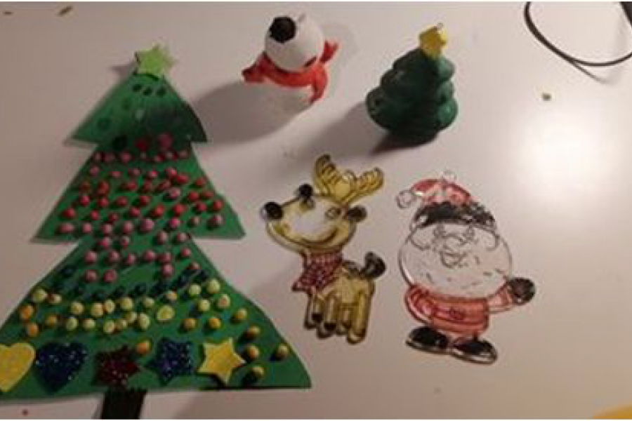 Święta 2020 - prace plastyczne