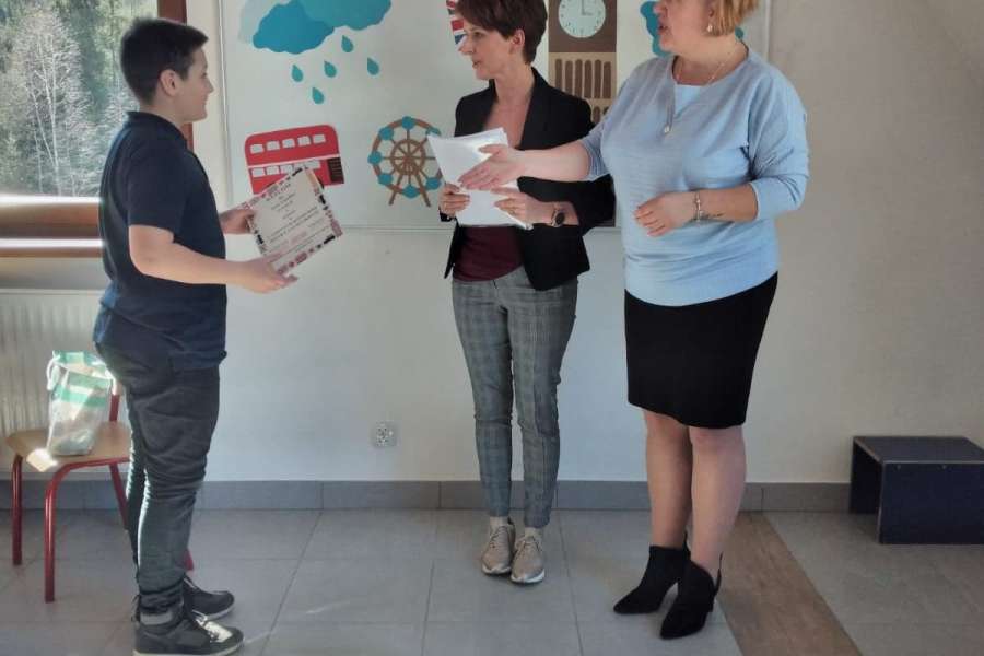 V Gminny Konkurs z J. Angielskiego