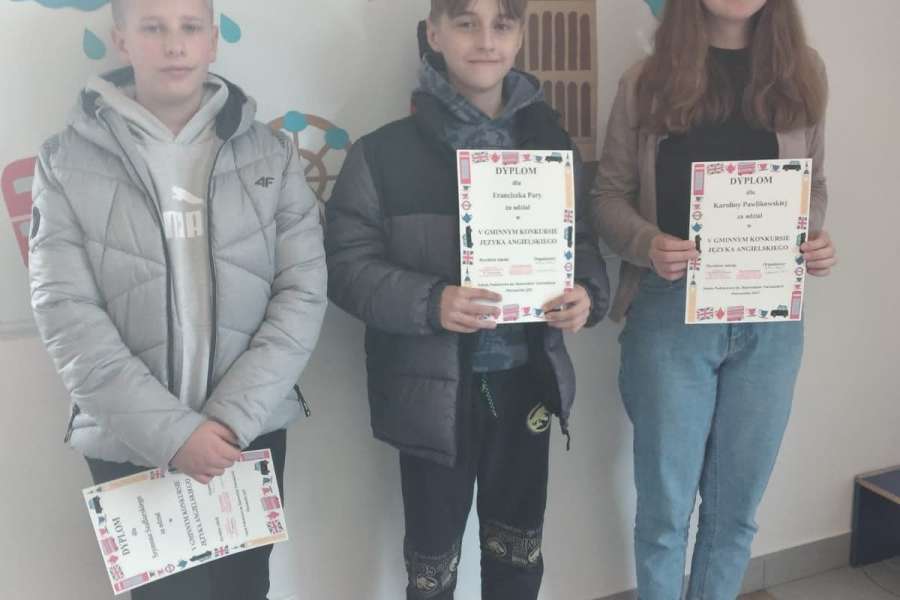 V Gminny Konkurs z J. Angielskiego