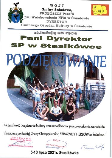 Podziękowanie